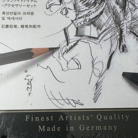 Faber-Castell 11 Pitt Graphite Set Graphite Pencils & Crayons Artistic w Tin NEW - Picture 5 of 7